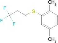 3,3,3-Trifluoropropyl 2,5-dimethylphenyl sulfide