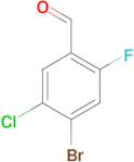 4-Bromo-5-chloro-2-fluorobenzaldehyde