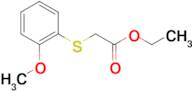 Ethyl 2-(2-methoxyphenyl)sulfanylacetate