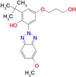2-(1,1-dimethylethyl)-4-(3-hydroxypropoxy)-6-(5-methoxy-2H-benzotriazol-2-yl)-phenol