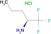 (2S)-1,1,1-Trifluoropentan-2-amine hydrochloride