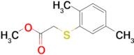 Methyl 2-[(2,5-dimethylphenyl)sulfanyl]acetate