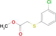 Methyl 2-(3-chlorophenyl)sulfanylacetate