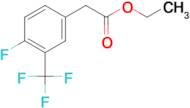 (4-Fluoro-3-trifluoromethyl-phenyl)-acetic acid ethyl ester