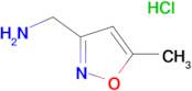 (5-Methylisoxazol-3-yl)methylamine hydrochloride
