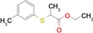 Ethyl 2-[(3-methylphenyl)sulfanyl]propanoate