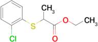 Ethyl 2-(2-Chlorophenyl)sulfanylpropanoate