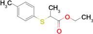 Ethyl 2-[(4-methylphenyl)sulfanyl]propanoate