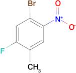 1-Bromo-5-fluoro-4-methyl-2-nitrobenzene