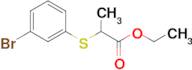 Ethyl 2-(3-bromophenyl)sulfanylpropanoate