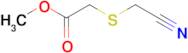 Methyl 2-[(Cyanomethyl)thio]acetate