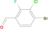 4-Bromo-3-chloro-2-fluorobenzaldehyde