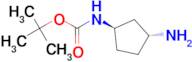 tert-Butyl [trans-3-aminocyclopentyl] carbamate