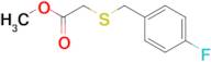 Methyl [(4-fluorobenzyl)sulfanyl]acetate