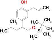 2-Allyl-4-[1-(tert-butyldimethylsilanyloxymethyl)-3-methylbutyl]phenol