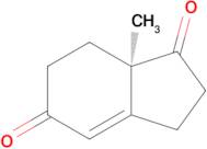 (7aR)-7a-Methyl-2,3,7,7a-tetrahydro-1H-indene-1,5(6H)-dione; Hajos-Parrish ketone, (R)-(-)-isomer