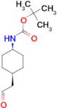 tert-Butyl cis-4-(2-oxoethyl)cyclohexylcarbamate