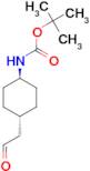 tert-Butyl trans-4-(2-oxoethyl)cyclohexylcarbamate