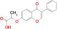 2-[(4-Oxo-3-phenyl-4H-chromen-7-yl)oxy]propanoic acid