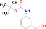 tert-Butyl trans-(5-hydroxymethyl)cyclohex-2-enylcarbamate