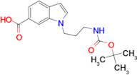 1-[3-[(tert-Butoxycarbonyl)amino]propyl]-1H-indole-6-carboxylic acid