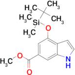 4-(tert-Butyldimethylsilanyloxy)-1H-indole-6-carboxylic acid methyl ester