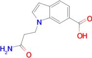 1-(2-Carbamoylethyl)-6-indolecarboxylic acid