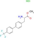 (S)-Methyl 2-amino-3-(4'-(trifluoromethyl)biphenyl-4-yl)propanoate hydrochloride