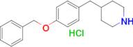 4-(4-(Benzyloxy)benzyl)piperidine hydrochloride