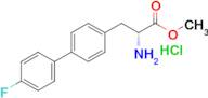 (R)-Methyl 2-amino-3-(4'-fluorobiphenyl-4-yl)propanoate hydrochloride