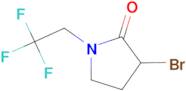 3-Bromo-1-(2,2,2-trifluoroethyl)pyrrolidin-2-one