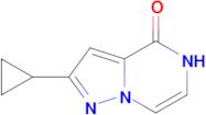 2-Cyclopropyl-4H,5H-pyrazolo[1,5-a]pyrazin-4-one