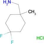 (4,4-Difluoro-1-methylcyclohexyl)methanamine hydrochloride