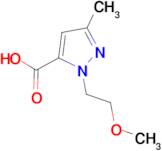 1-(2-Methoxyethyl)-3-methyl-1H-pyrazole-5-carboxylic acid