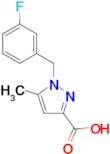 1-(3-Fluorobenzyl)-5-methyl-1H-pyrazole-3-carboxylic acid