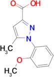 1-(2-Methoxyphenyl)-5-methyl-1H-pyrazole-3-carboxylic acid