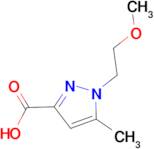 1-(2-Methoxyethyl)-5-methyl-1H-pyrazole-3-carboxylic acid