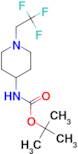 tert-Butyl 1-(2,2,2-trifluoroethyl)piperidin-4-ylcarbamate