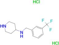 N-[3-(Trifluoromethyl)benzyl]piperidin-4-amine dihydrochloride