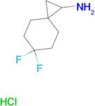 6,6-Difluorospiro[2.5]octan-1-amine hydrochloride