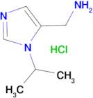 (1-Isopropyl-1H-imidazol-5-yl)methanamine hydrochloride