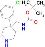 tert-Butyl [4-(3-chlorophenyl)piperidin-4-yl]methylcarbamate