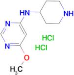 6-Methoxy-N-(piperidin-4-yl)pyrimidin-4-amine dihydrochloride