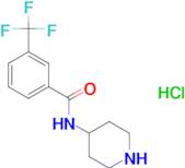 N-(Piperidin-4-yl)-3-(trifluoromethyl)benzamide hydrochloride