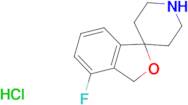 4-Fluoro-3H-spiro[2-benzofuran-1,4'-piperidine] hydrochloride