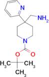 tert-Butyl 4-(aminomethyl)-4-(pyridin-2-yl)piperidine-1-carboxylate