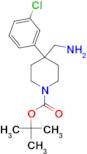 tert-Butyl 4-(aminomethyl)-4-(3-chlorophenyl)piperidine-1-carboxylate