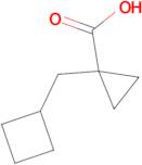 1-(Cyclobutylmethyl)cyclopropanecarboxylic acid