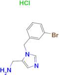 [1-(3-Bromobenzyl)-1H-imidazol-5-yl]methanamine hydrochloride