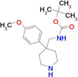 tert-Butyl [4-(4-methoxyphenyl)piperidin-4-yl]methylcarbamate